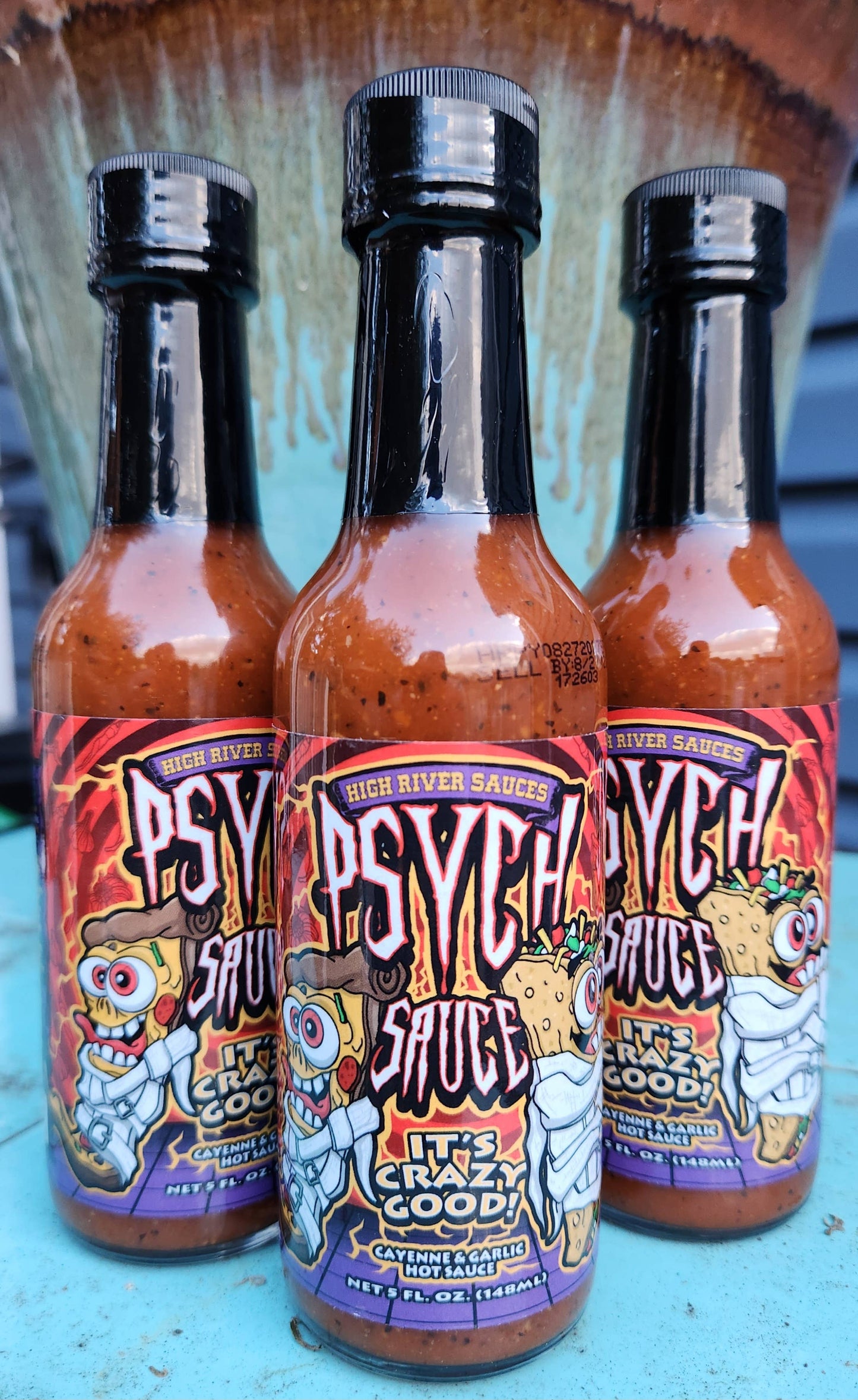 PSYCH you won’t need to psych your taste buds up into trying this crazy good sauce