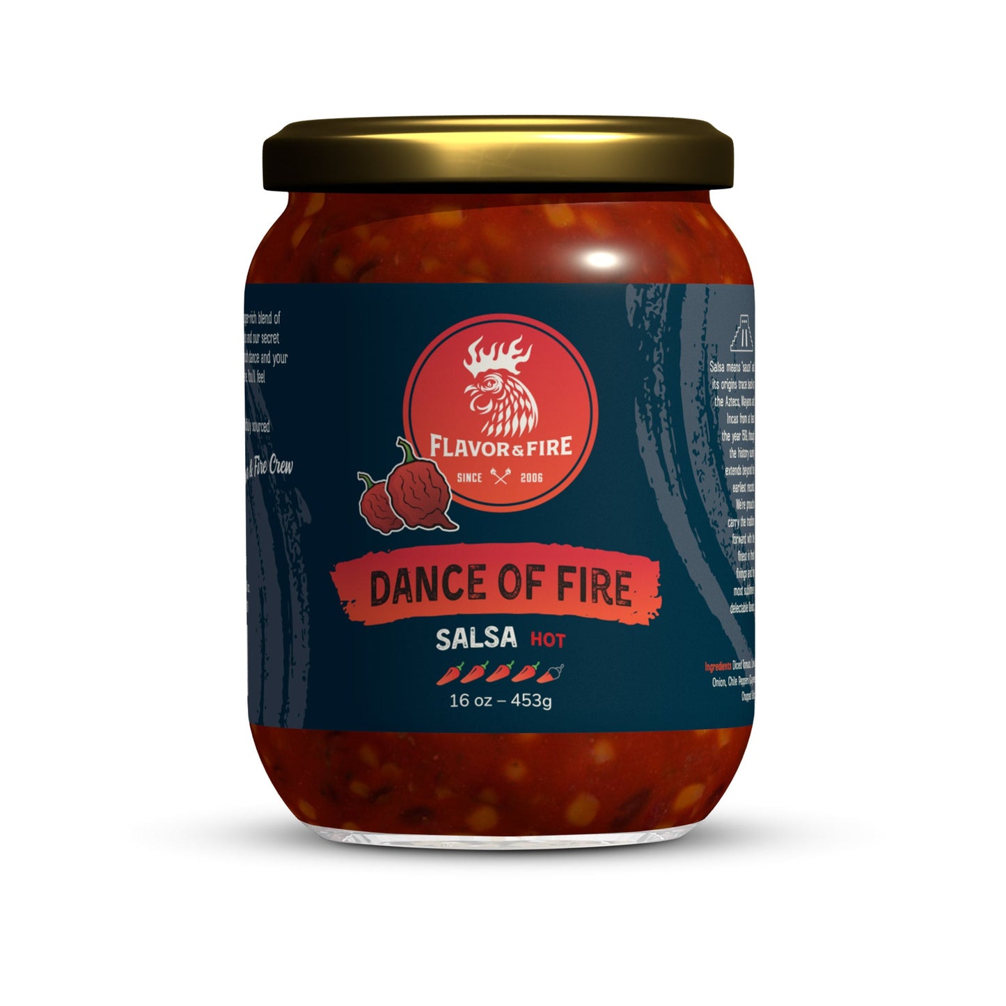 DANCE OF FIRE SALSA the carolina reaper will make your mouth ignite and your feet dance. Your next party just got hotter