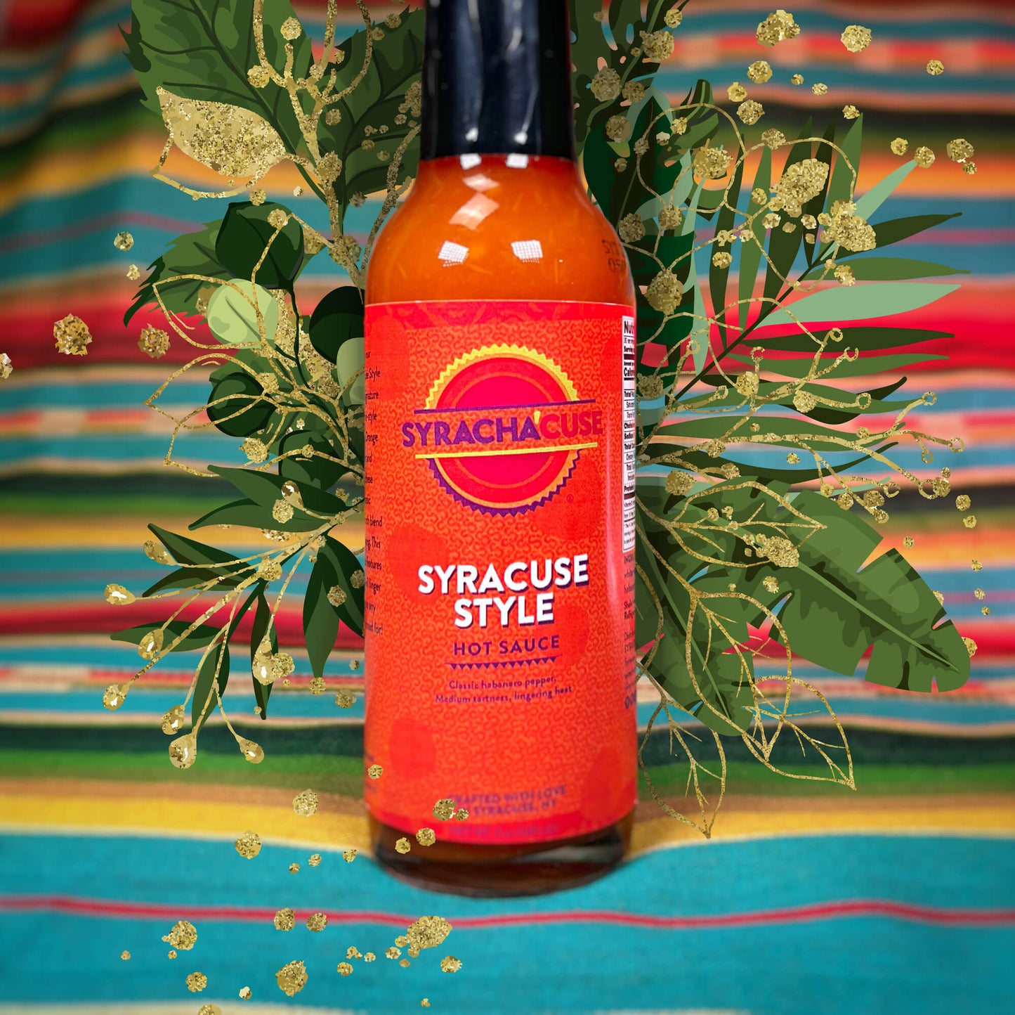 SYRACUSE STYLE HOT SAUCE, Syracuse's favorite hometown hot sauce.