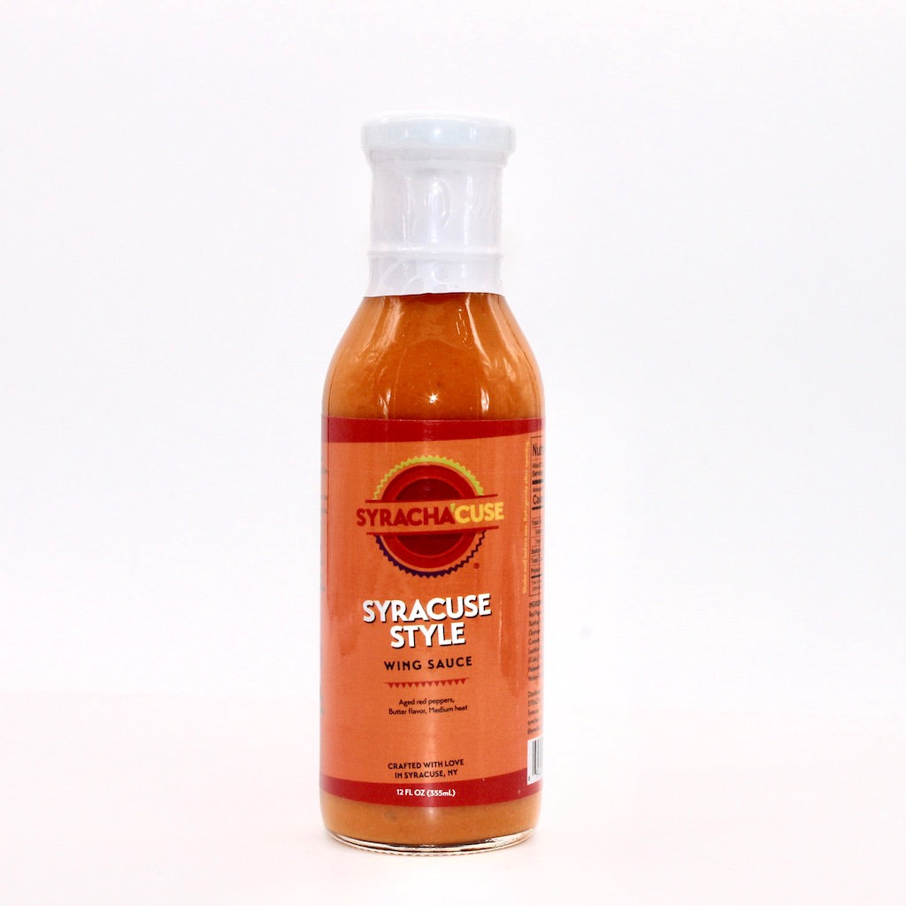 SYRACUSE STYLE WING SAUCE Buffalo's got nothing on our wing sauce!