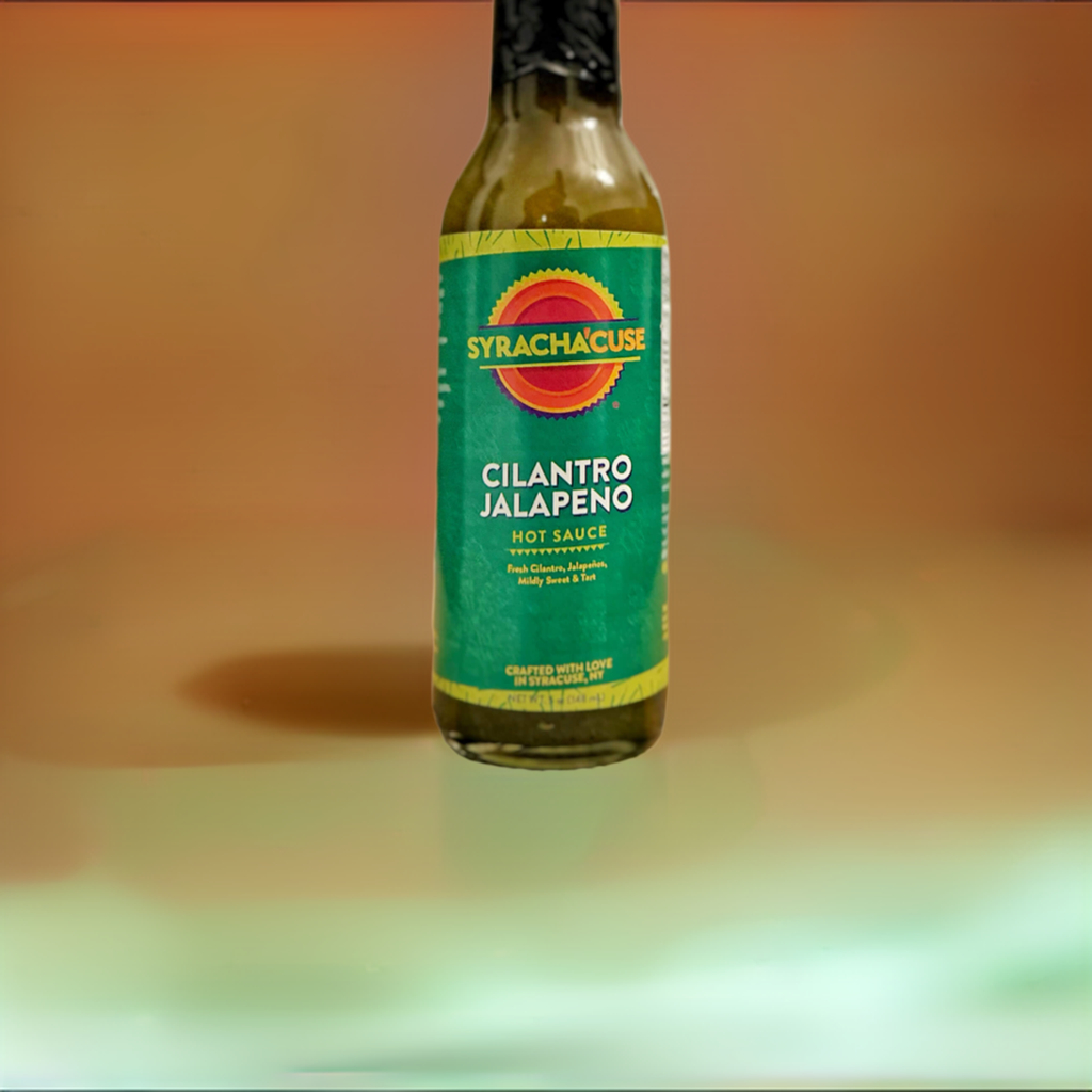 CILANTRO JALAPENO HOT SAUCE meet your taco's new best friend.