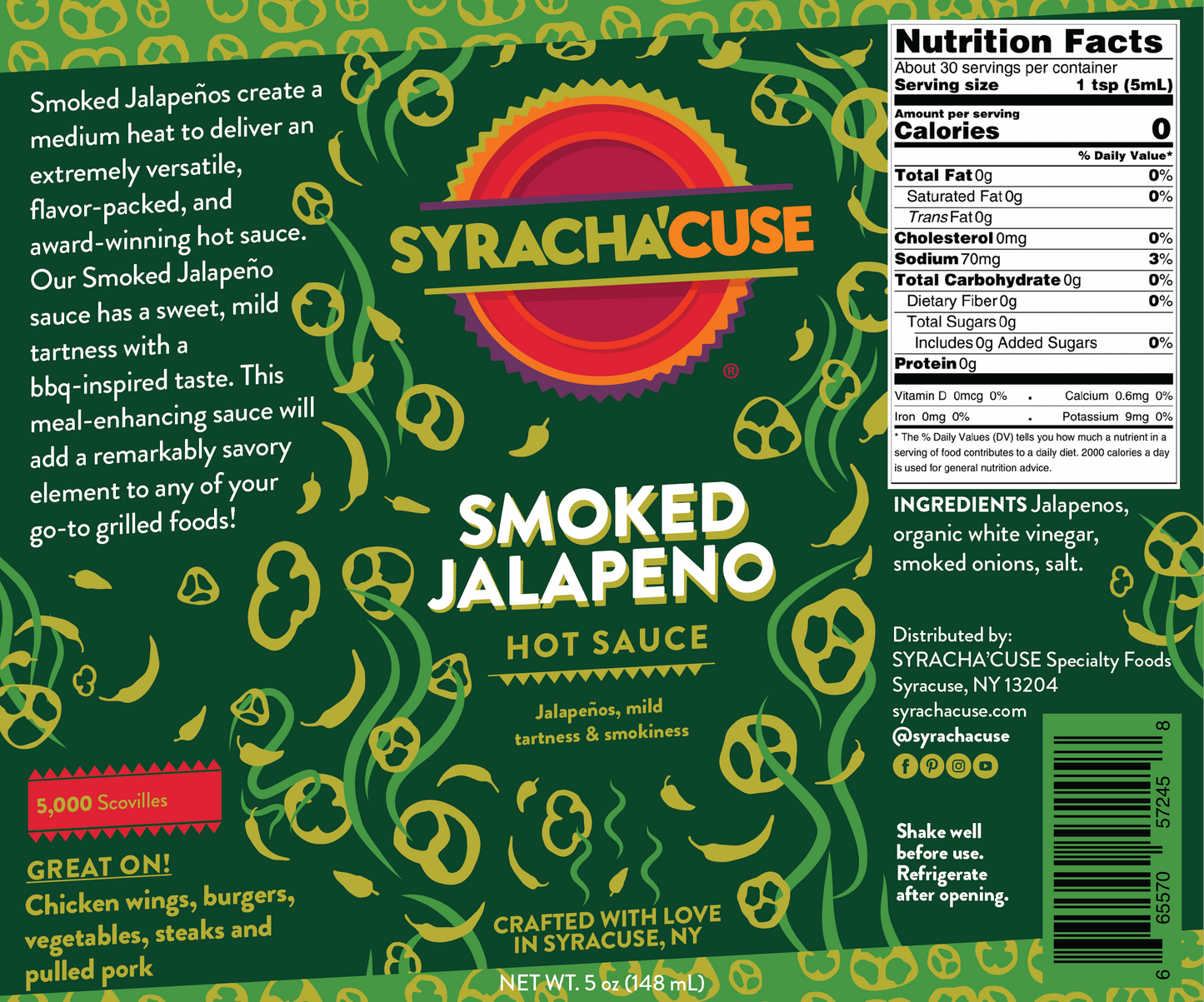 SMOKED JALAPENO, you just found your new favorite burger condiment.