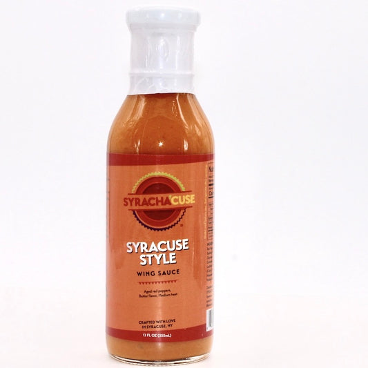 SYRACUSE STYLE WING SAUCE by SYRACHA’CUSE Buffalo's got nothing on this wing sauce!