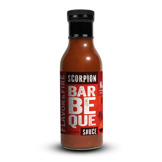 SCORPION BBQ SAUCE, extra heat for your ribs and chicken, you just found it here.