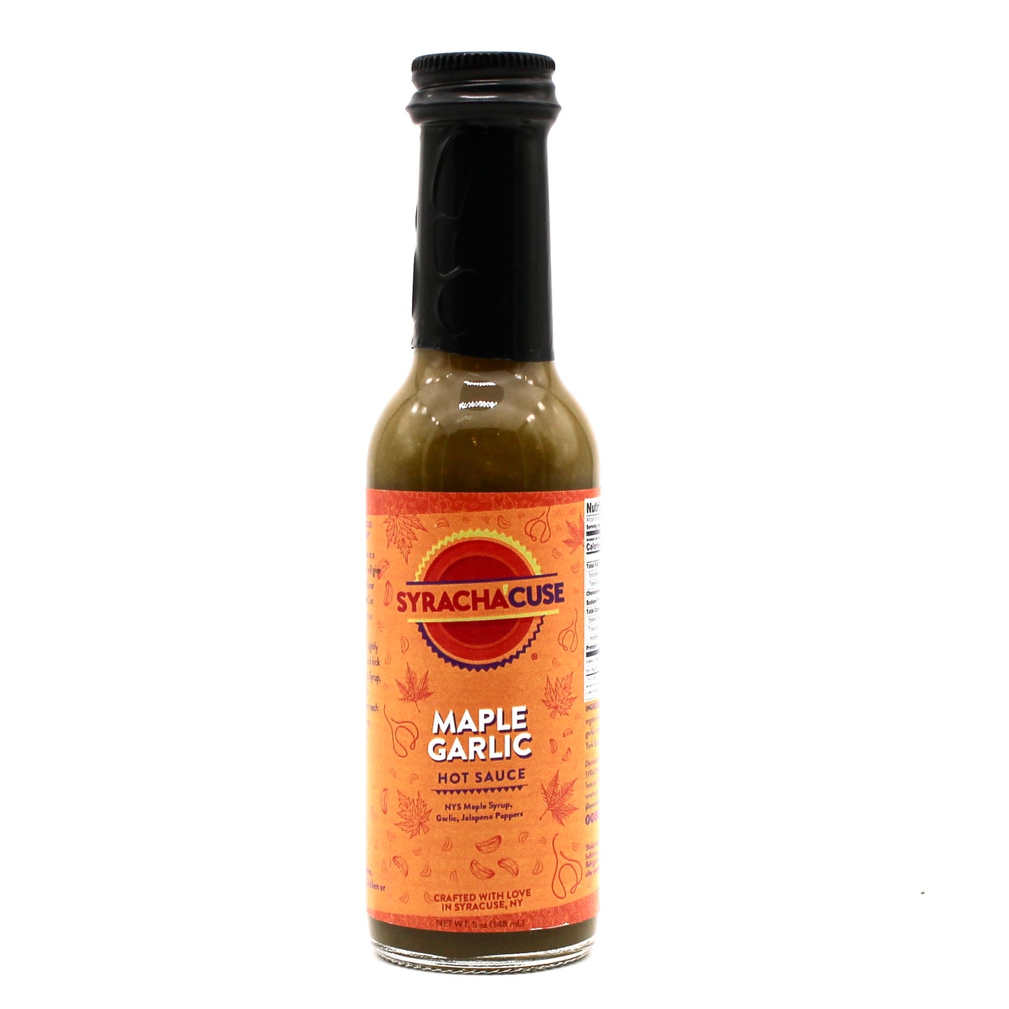 MAPLE GARLIC HOT SAUCE, Unique combination, extraordinary flavor, you’re going to love this sauce.